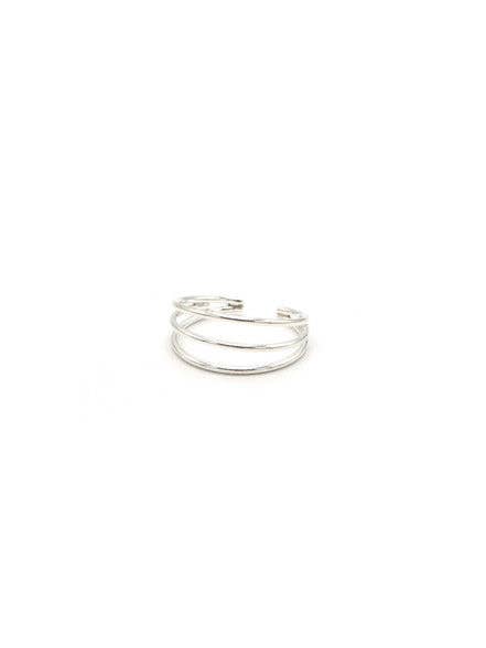 Simple Lines Sterling Ring