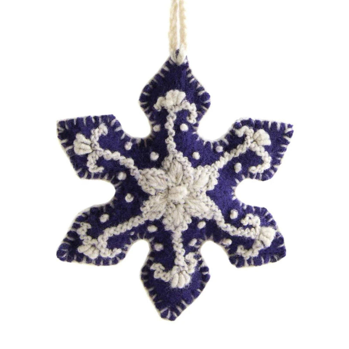 Embroidered Holiday Ornaments