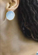 Halo Earrings, Cloud