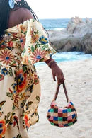 Beaded Patchwork Bag