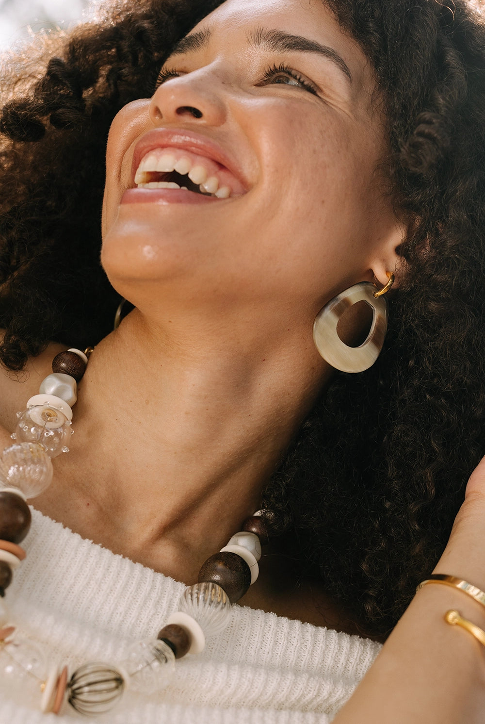 Shanti Glass Blown Necklace