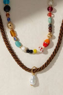 Baroque Corded Pendant