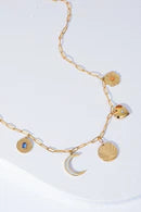 Flourishing World Charm Necklace