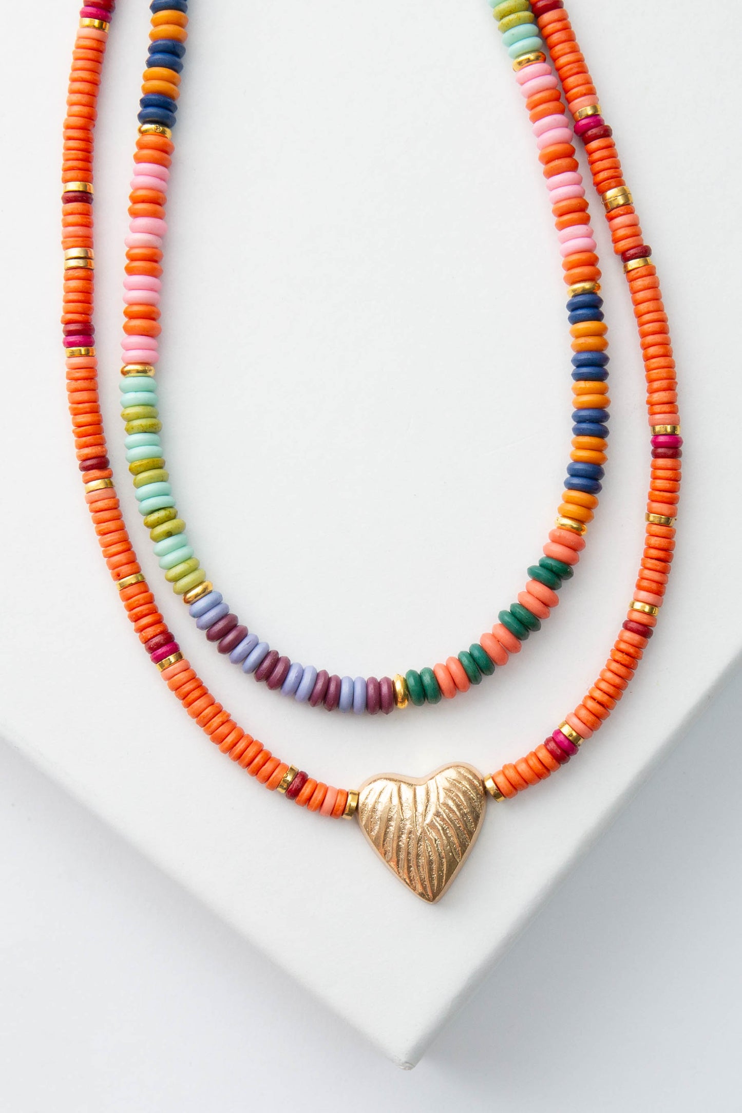 Horizon Heart Necklace Set