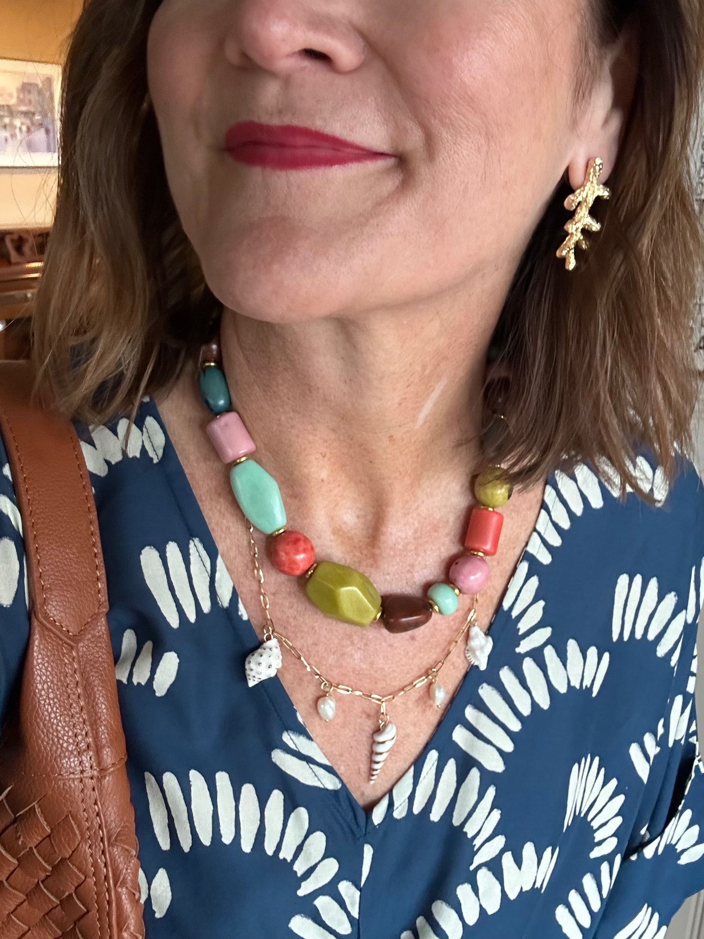 Shoreline Charm Necklace