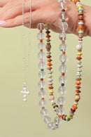 Pearl Cross Necklace