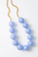 Misty Blown Glass Necklace