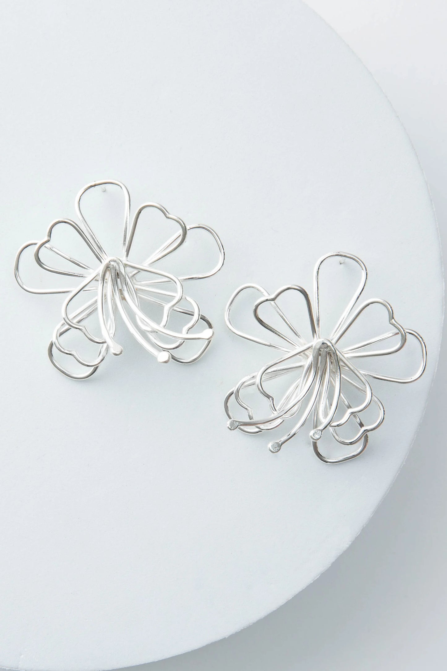 Silver Cassia Earrings