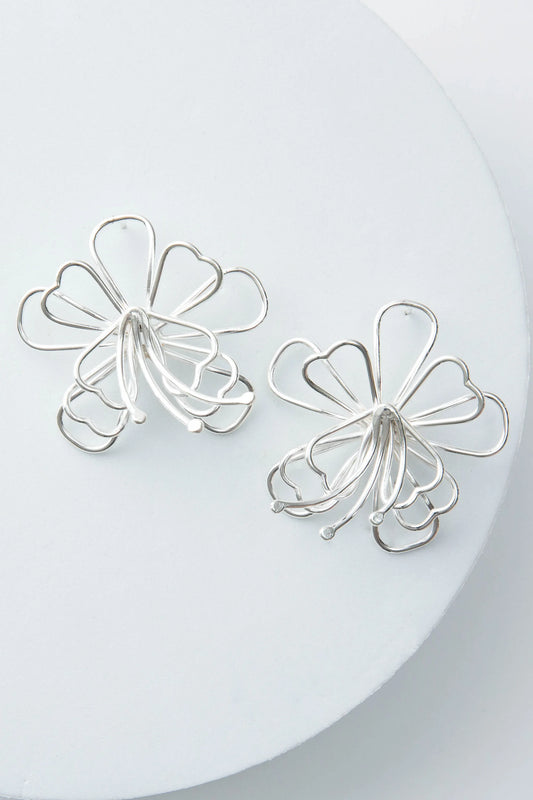 Silver Cassia Earrings