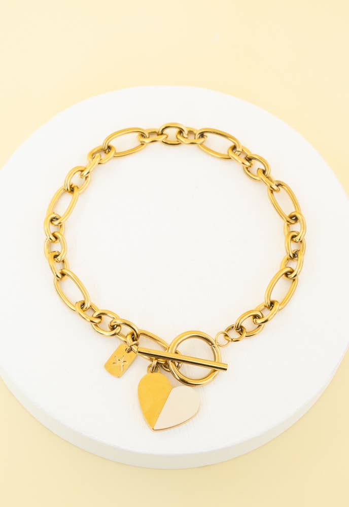 Give Hope Bracelet in Gold