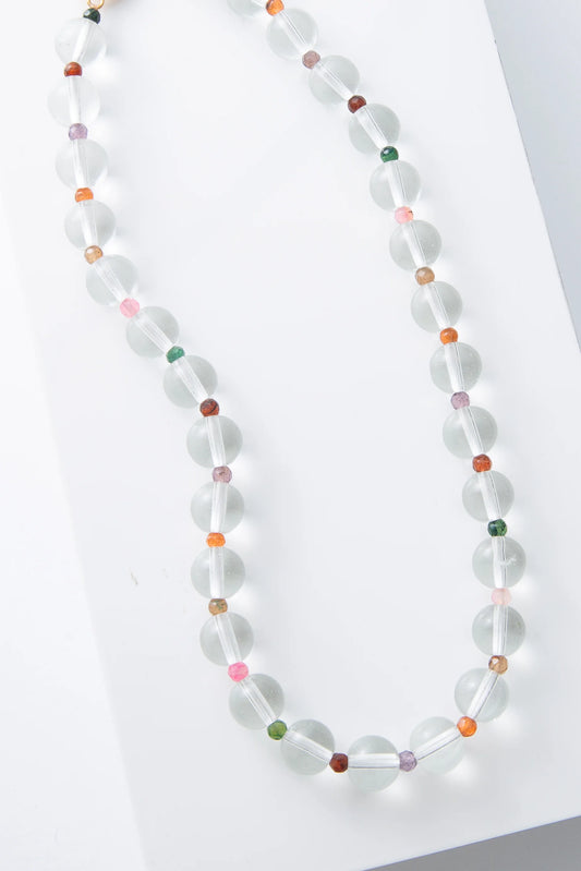 Lucid Glass Necklace - Clear