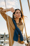 Natural Raffia Hoops