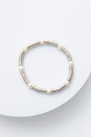 Silver Sequin Bracelet