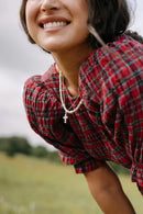 Silve Sequin Necklace