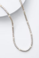 Silve Sequin Necklace